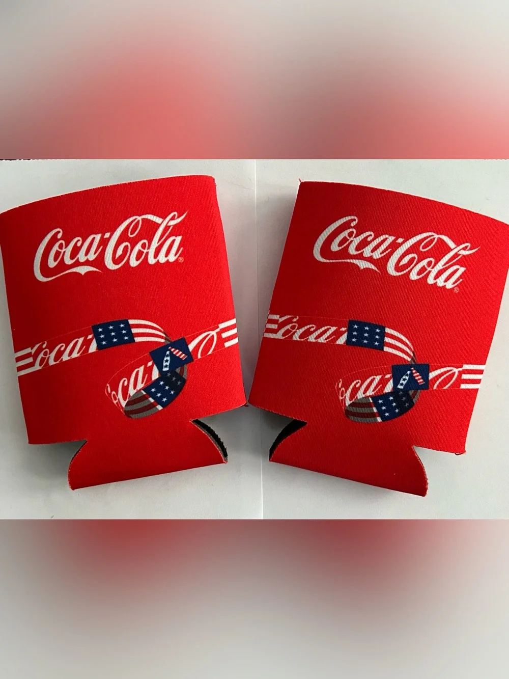 NEW!! Authentic Limited Edition Coca Cola  x Target Collab Can Cooler Set (NWT)